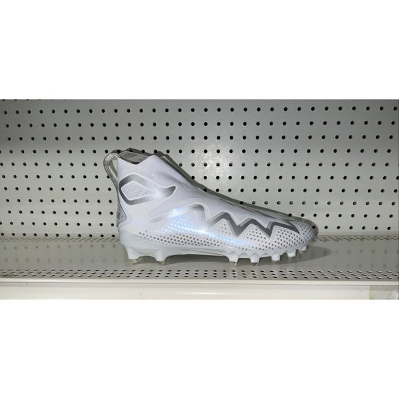 Adidas Freak Ultra 22 Mens Laceless Football Cleats Size 10.5 White Gray GX5131